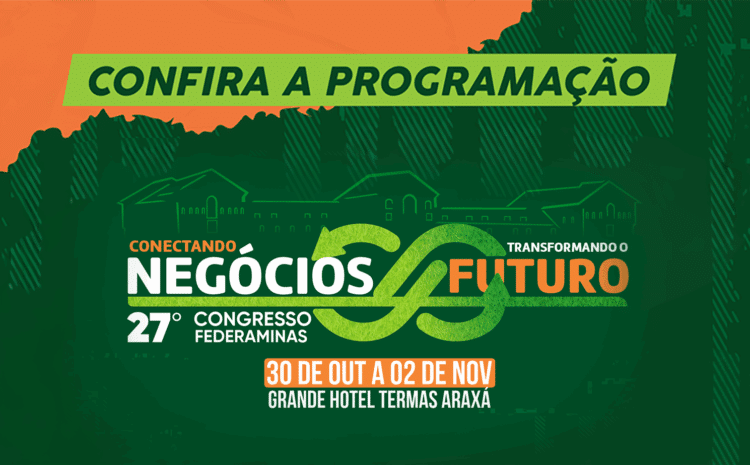  Congresso da Federaminas confirma Giuliana Morrone, Flávio Canto, Pedro Doria e Estevan Sartoreli na programação