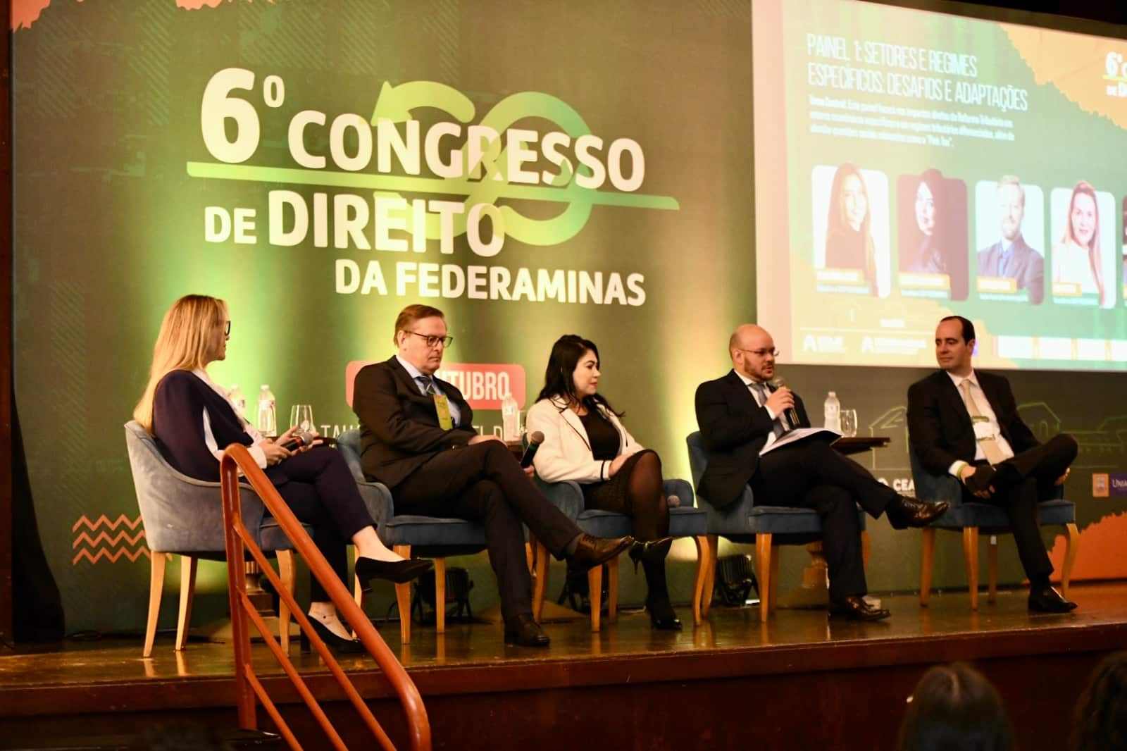 Reforma tributária e tecnologia foram destaques no 6º Congresso de Direito da Federaminas em Araxá
